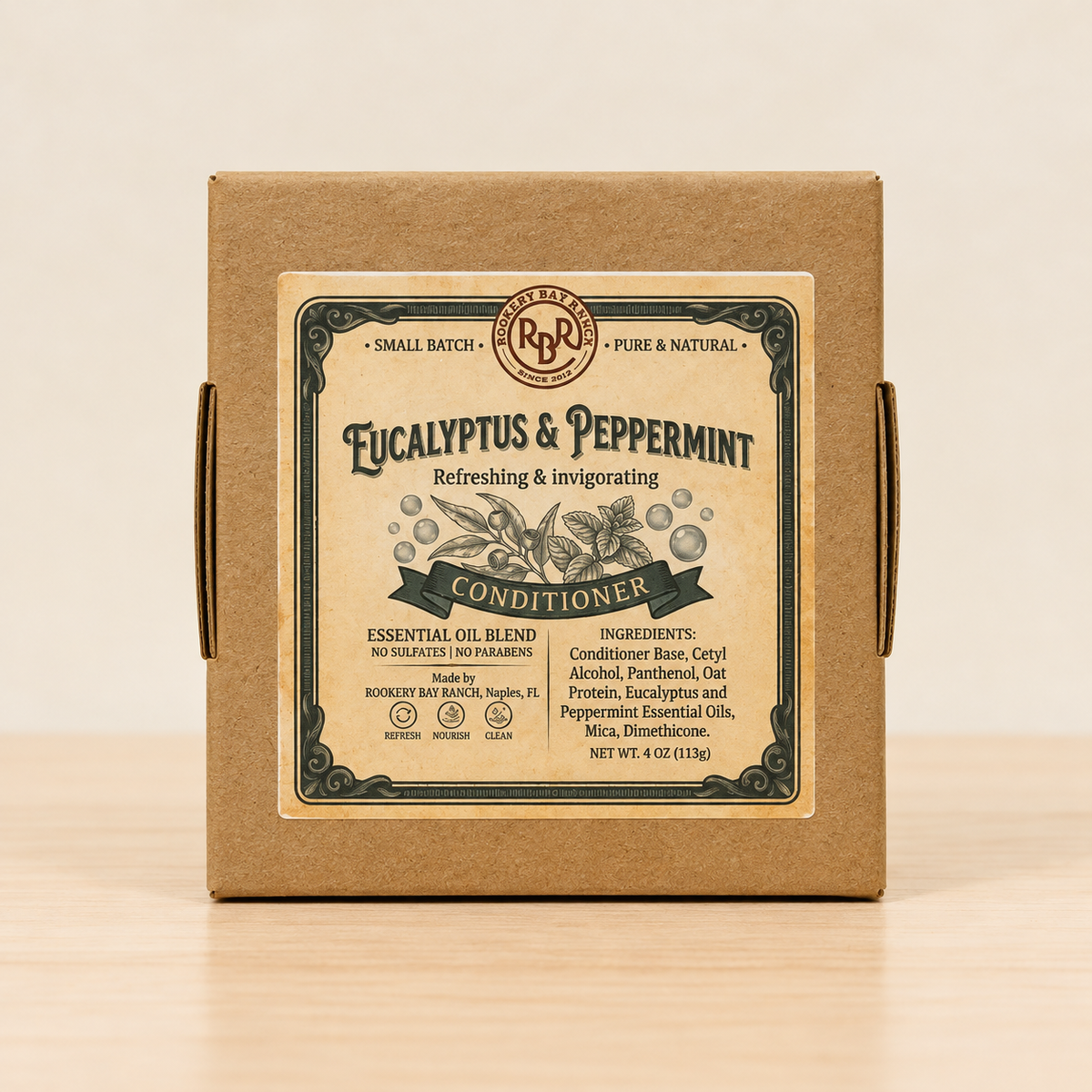 Eucalyptus & Peppermint Conditioner | 4oz