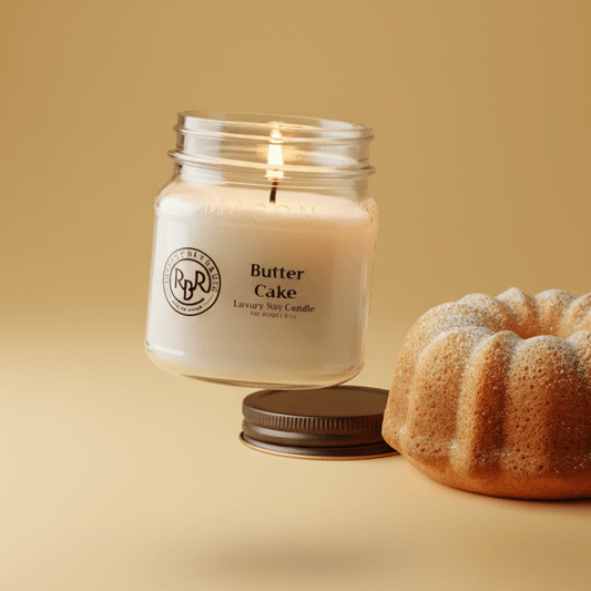 Butter Cake Soy Candle - Rookery Bay Ranch Candles and Soaps