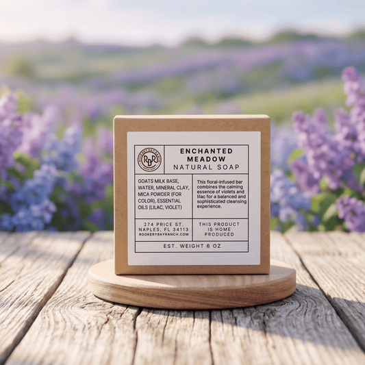 Enchanted Meadow Goat’s Milk Soap | 6 oz - Rookery Bay Ranch