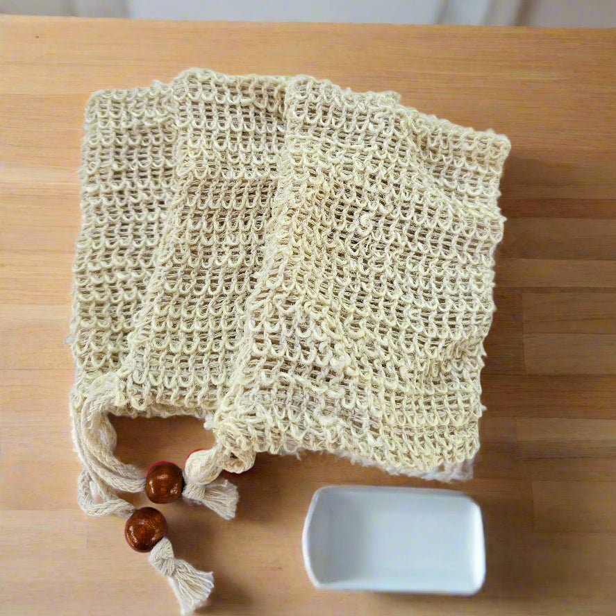 Hemp Soap Saver Bag - Rookery Bay Ranch Candles and Soaps