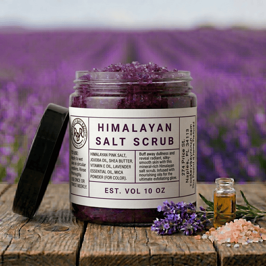 Himalayan Salt Scrub with Lavender - Rookery Bay Ranch