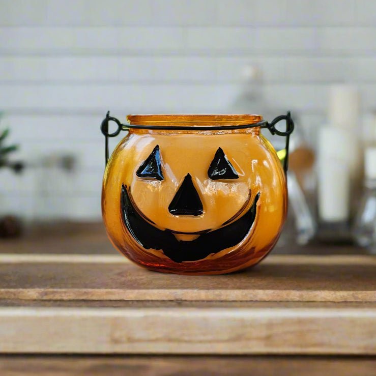Jack - o' - Lantern Pumpkin Spice Soy Candle - Rookery Bay Ranch Candles and Soaps