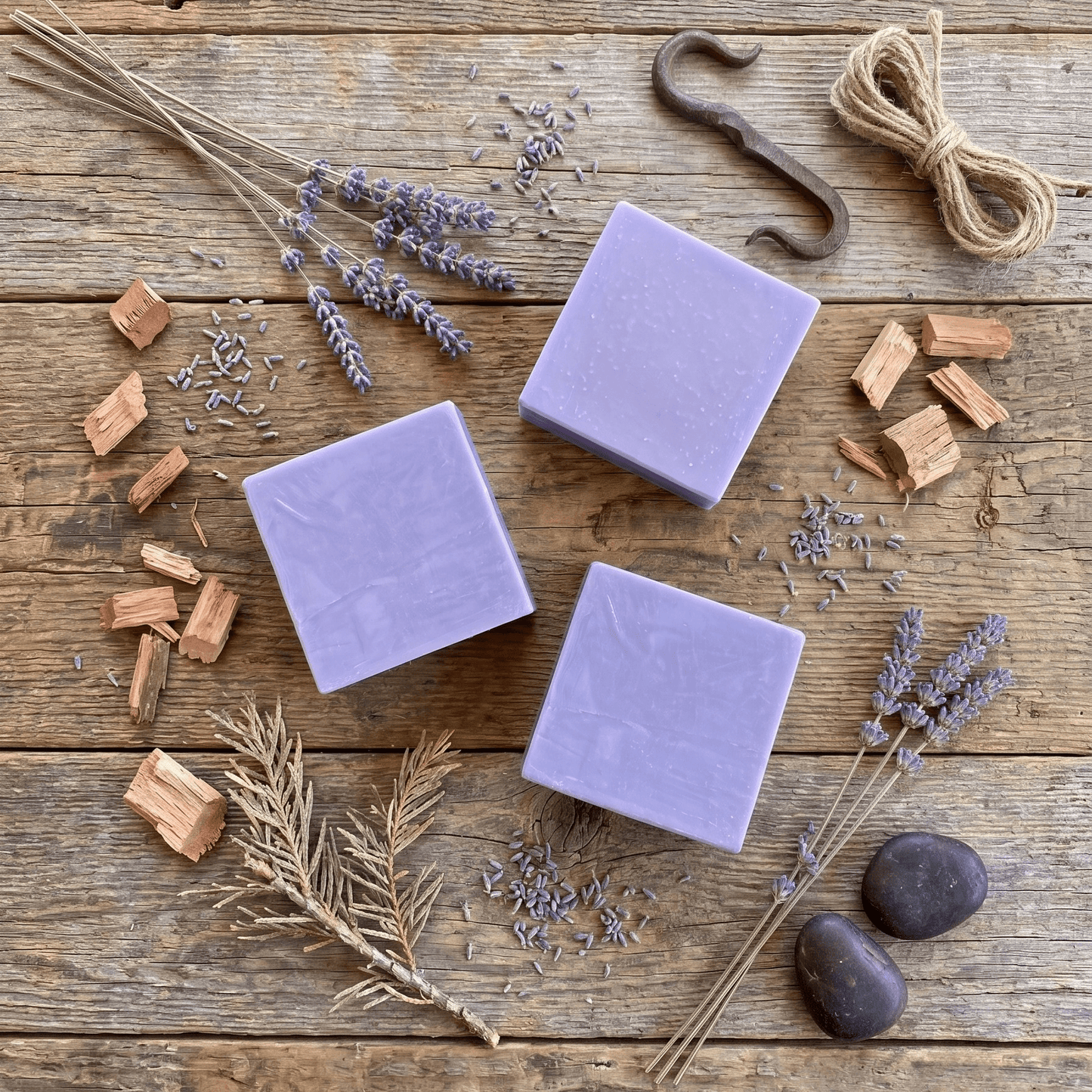 Lavender & Cedarwood Natural Soap | 5.5oz - Rookery Bay Ranch