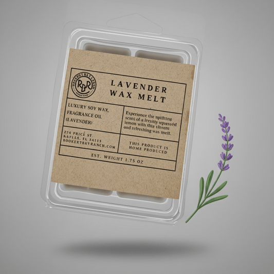 Lavender Soy Wax Melt - Rookery Bay Ranch Candles and Soaps