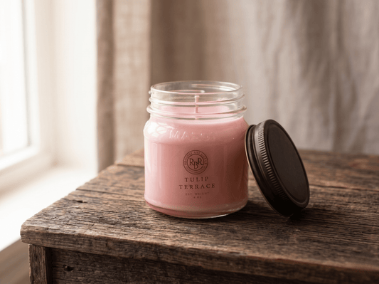 Tulip Terrace Soy Candle | 8oz - Rookery Bay Ranch