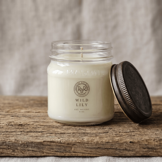 Wild Lily Soy Candle | 8oz - Rookery Bay Ranch