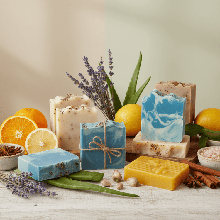 Natural Bar Soaps - Rookery Bay Ranch Candles and Soaps