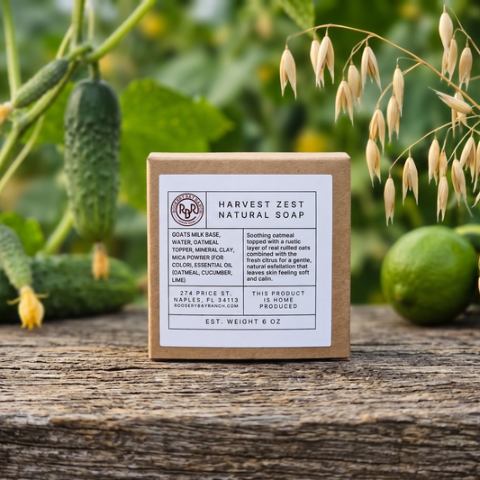 Harvest Zest Goat’s Milk Soap | 6 oz