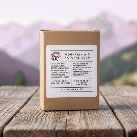 Mountain Air Goat’s Milk Soap | 5oz