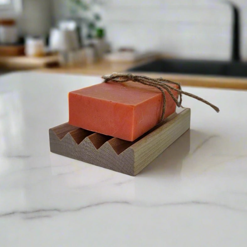 Bamboo Soap Dish - Rookery Bay Ranch Candles and Soaps