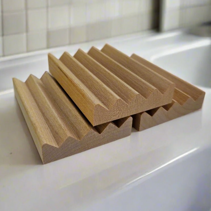 Bamboo Soap Dish - Rookery Bay Ranch Candles and Soaps