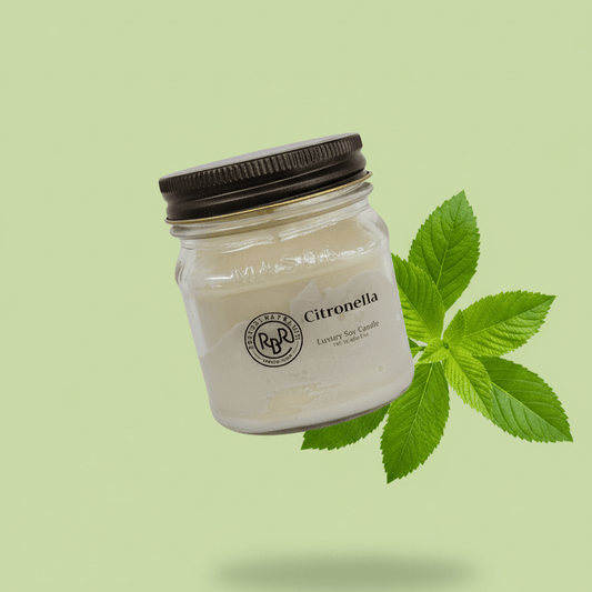 Citronella Breeze Soy Candle - Rookery Bay Ranch Candles and Soaps