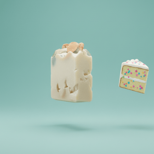 Confetti Burst Natural Soap - Creamy Lather - Rookery Bay Ranch Candles and Soaps