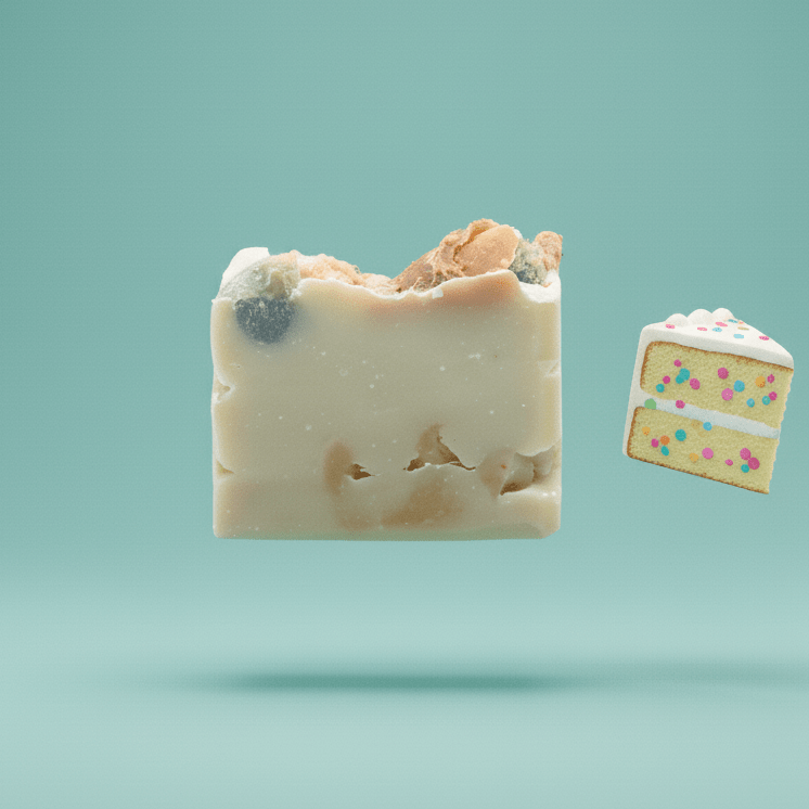 Confetti Burst Natural Soap - Creamy Lather - Rookery Bay Ranch Candles and Soaps