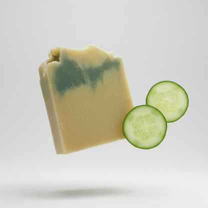Cool Cucumber & Lime Natural Soap - Rookery Bay Ranch Candles and Soaps
