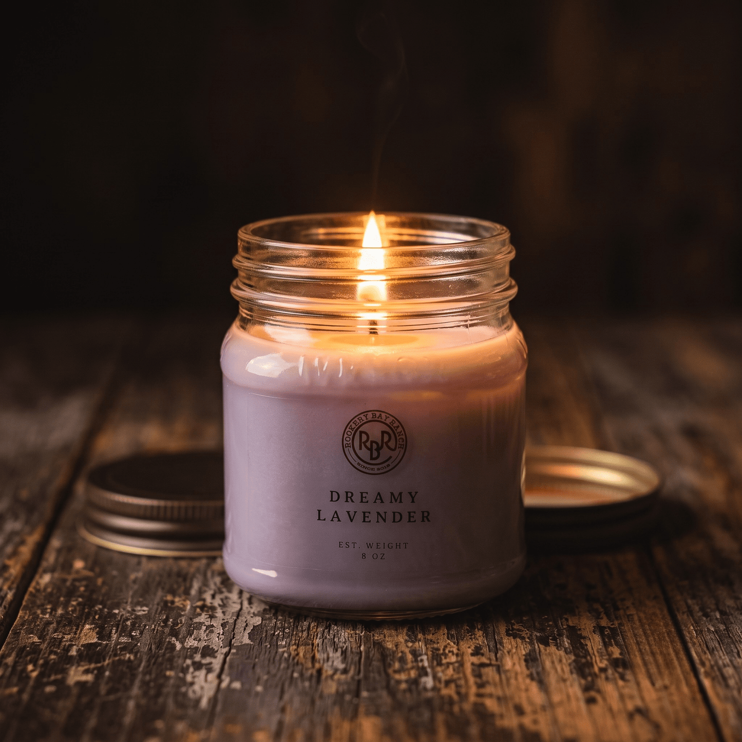 Dreamy Lavender Soy Candle | 8oz - Rookery Bay Ranch