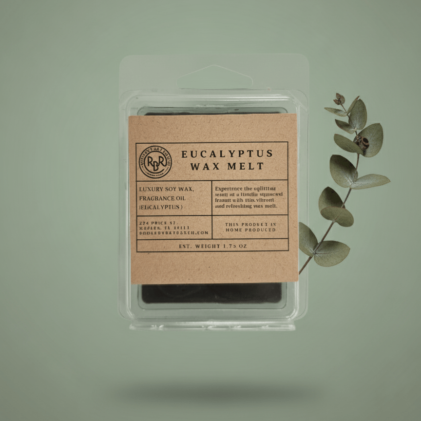 Eucalyptus Soy Wax Melt - Rookery Bay Ranch Candles and Soaps
