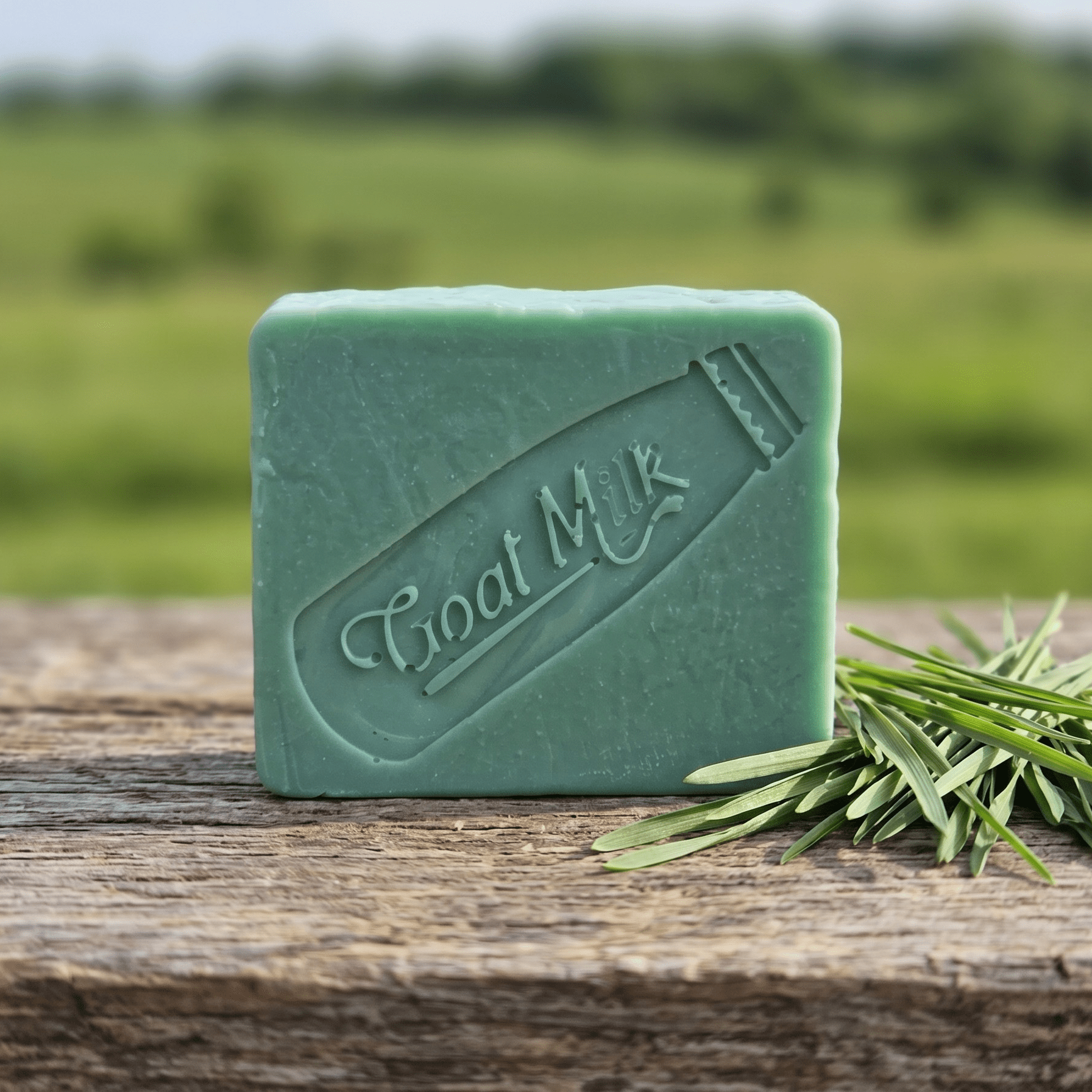Fresh Cut Grass Goat’s Milk Soap | 4.5oz - Rookery Bay Ranch