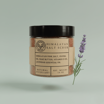 Himalayan Salt Scrub with Lavender - Rookery Bay Ranch Candles and Soaps