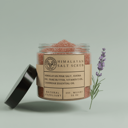Himalayan Salt Scrub with Lavender - Rookery Bay Ranch Candles and Soaps
