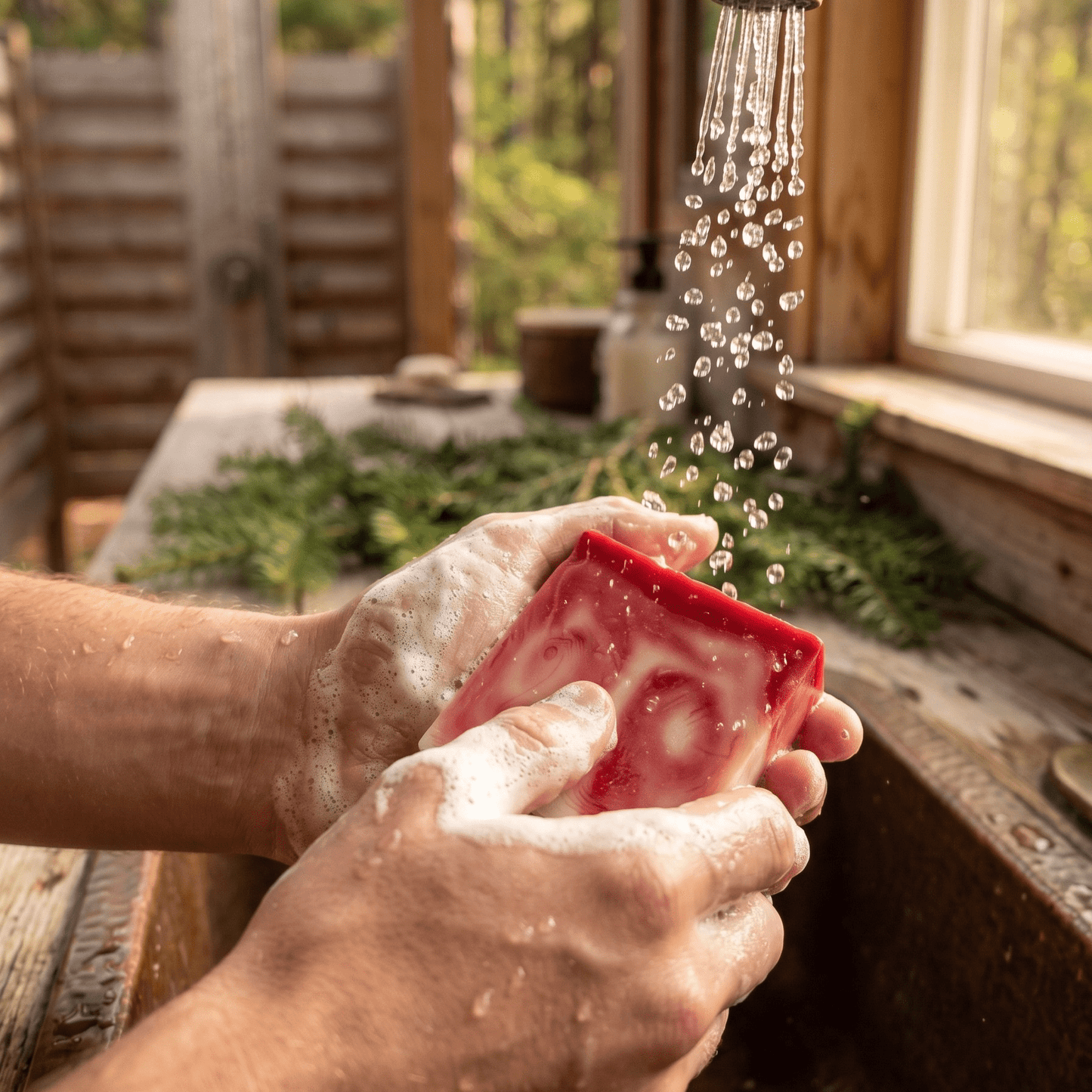 Lava & Lumber - Goats Milk Sandalwood Cedarwood Soap | 5.5oz - Rookery Bay Ranch