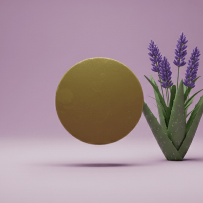 Lavender and Aloe Beauty Natural Soap - Gentle Cleansing Bar - Rookery Bay Ranch Candles and Soaps