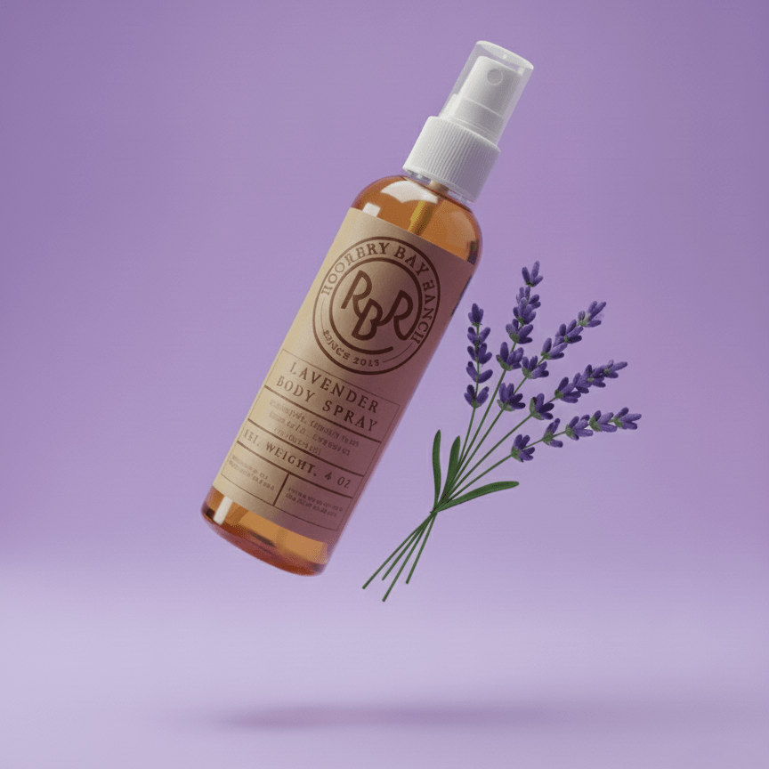Lavender Body Spray - Rookery Bay Ranch Candles and Soaps