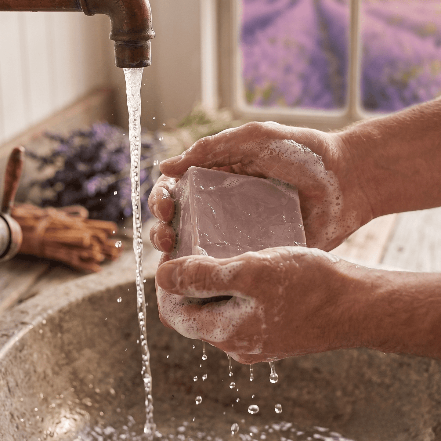 Lavender & Cedarwood Natural Soap | 5.5oz - Rookery Bay Ranch