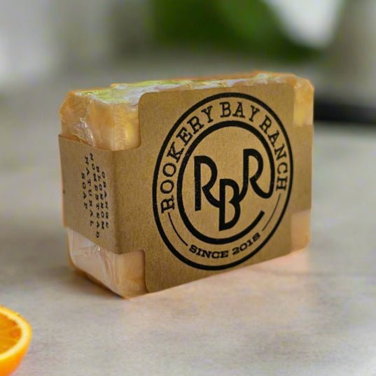 Orange Blossom Homestead Natural Goatmilk Soap - Rookery Bay Ranch Candles and Soaps