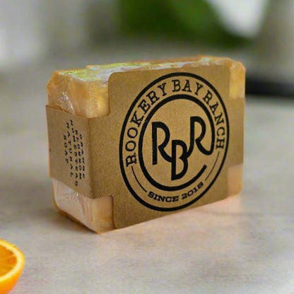 Orange Blossom Homestead Natural Goatmilk Soap - Rookery Bay Ranch Candles and Soaps