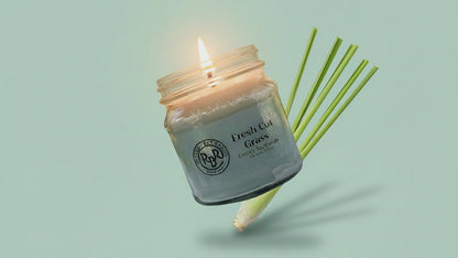 Fresh Cut Grass Soy Candle