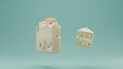 Confetti Burst Natural Soap - Creamy Lather