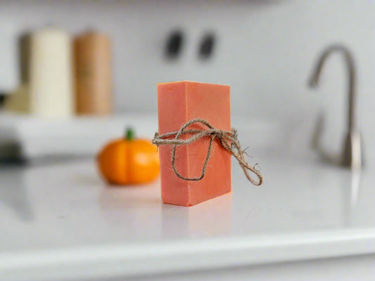 Pumpkin Spice Natural Goat Milk Soap - Rookery Bay Ranch Candles and Soaps