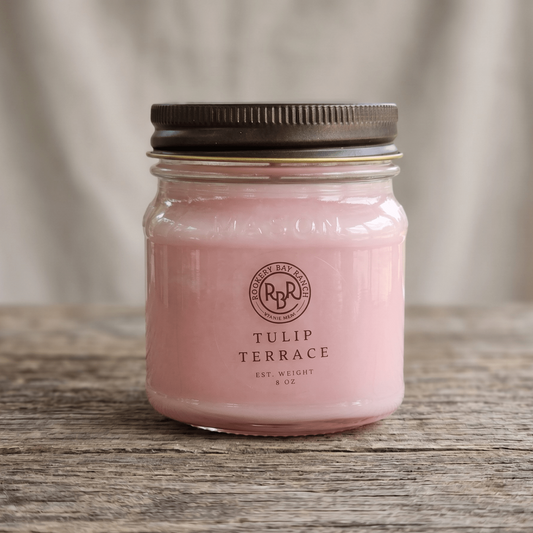 Tulip Terrace Soy Candle | 8oz - Rookery Bay Ranch