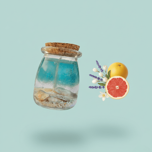 Under the Sea Bottle Candle | 4oz - Rookery Bay Ranch Candles and Soaps