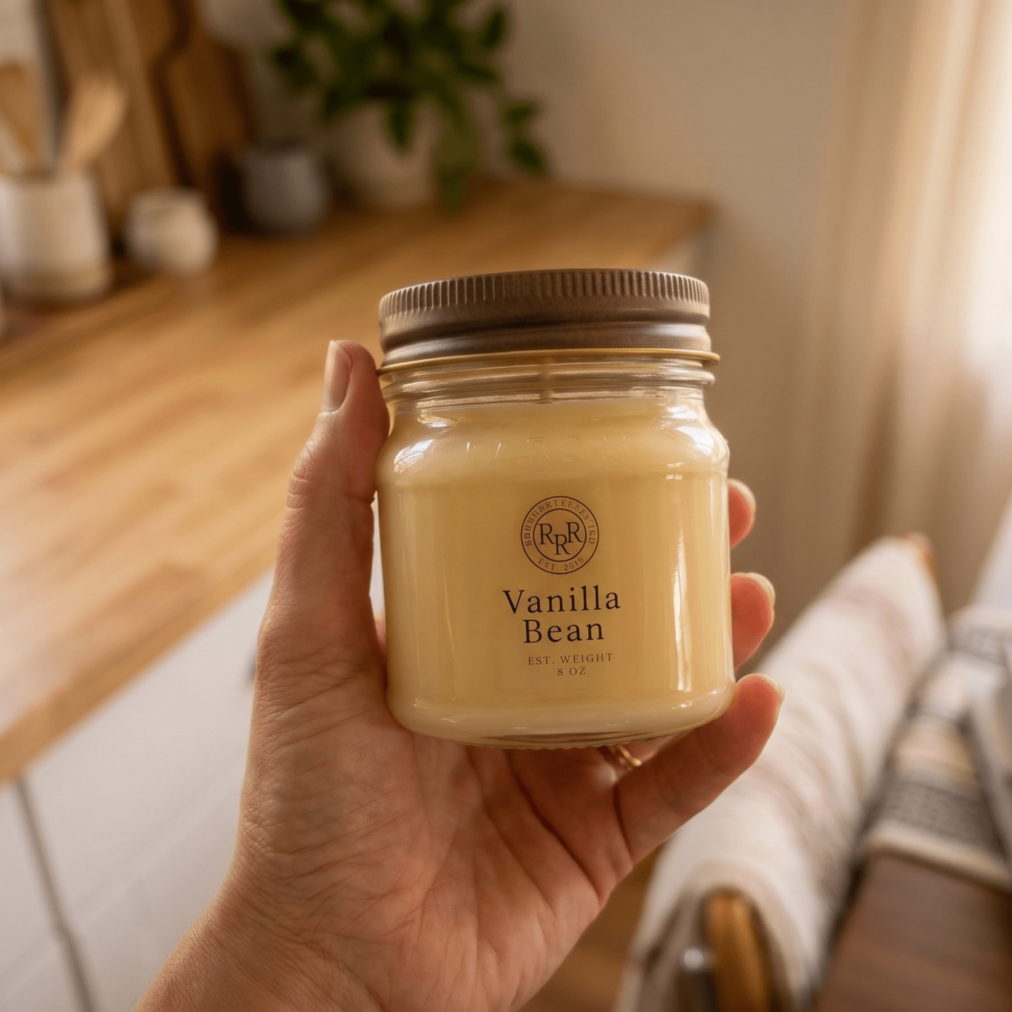Vanilla Bean Soy Candle | 8oz - Rookery Bay Ranch