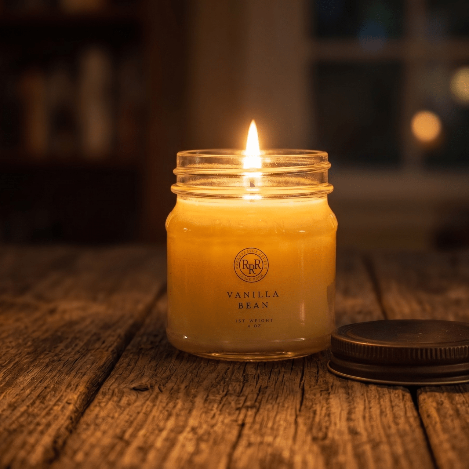 Vanilla Bean Soy Candle | 8oz - Rookery Bay Ranch
