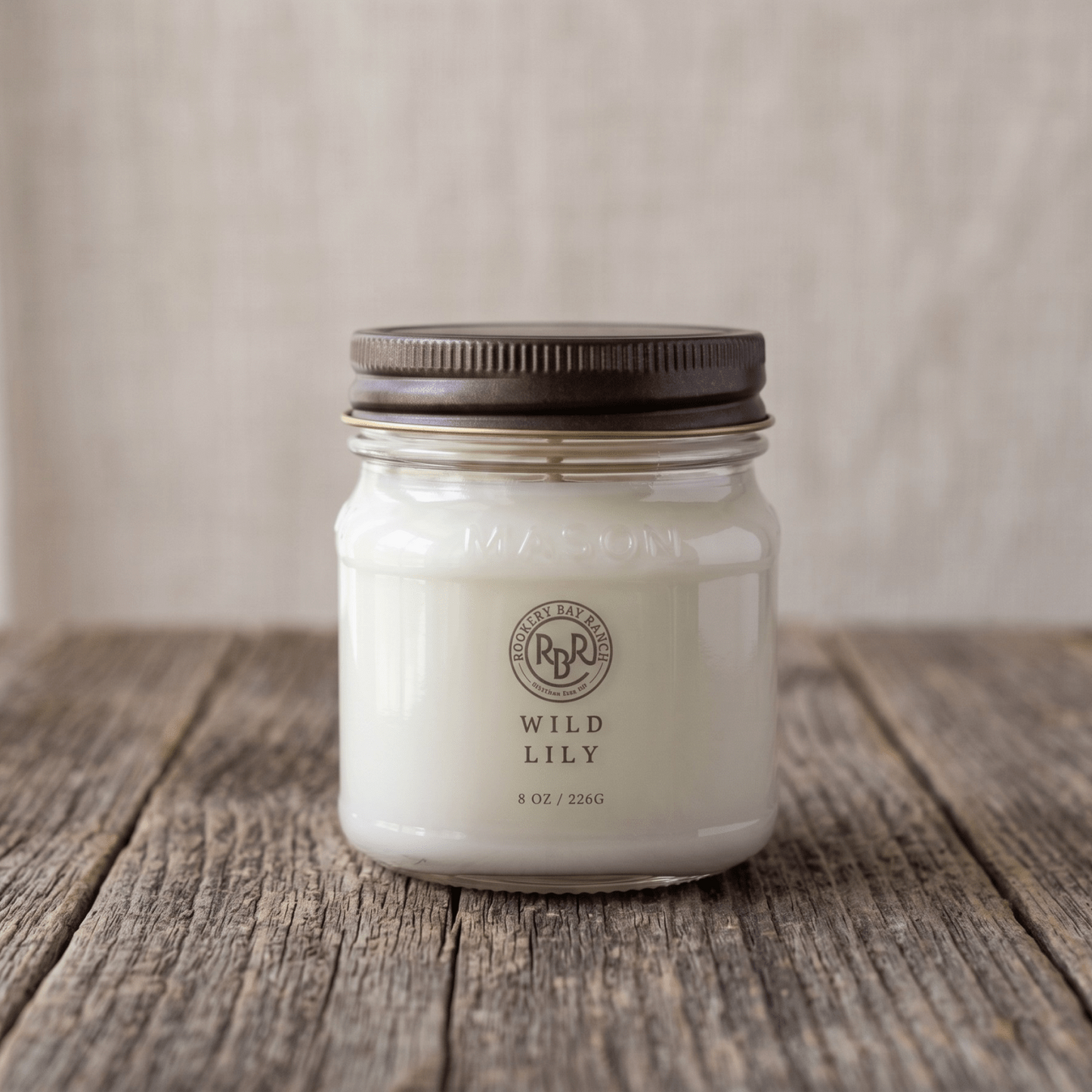 Wild Lily Soy Candle | 8oz - Rookery Bay Ranch