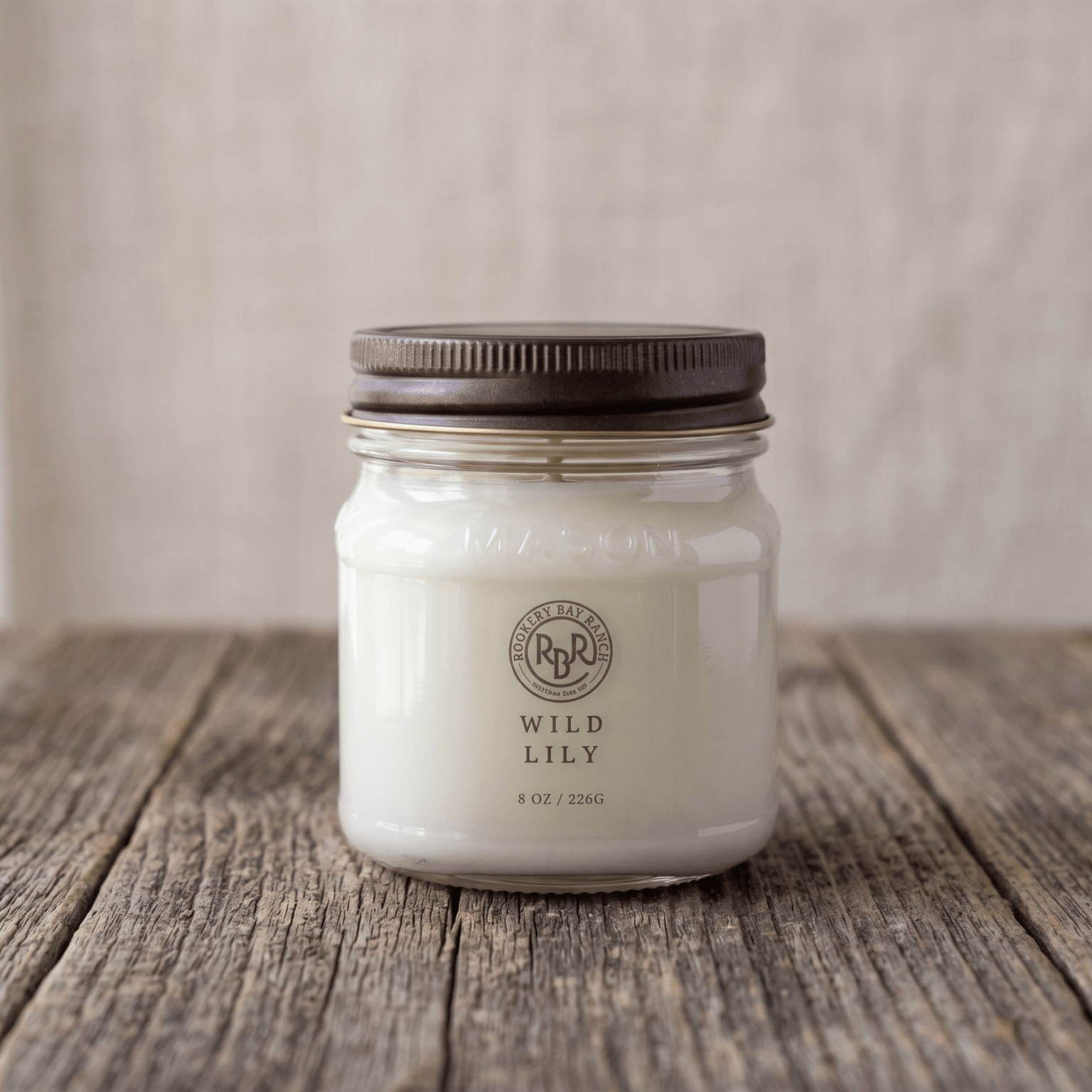 Wild Lily Soy Candle | 8oz - Rookery Bay Ranch