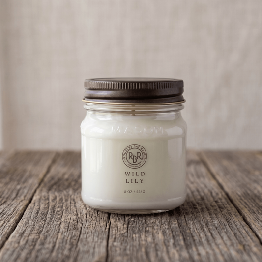 Wild Lily Soy Candle | 8oz - Rookery Bay Ranch