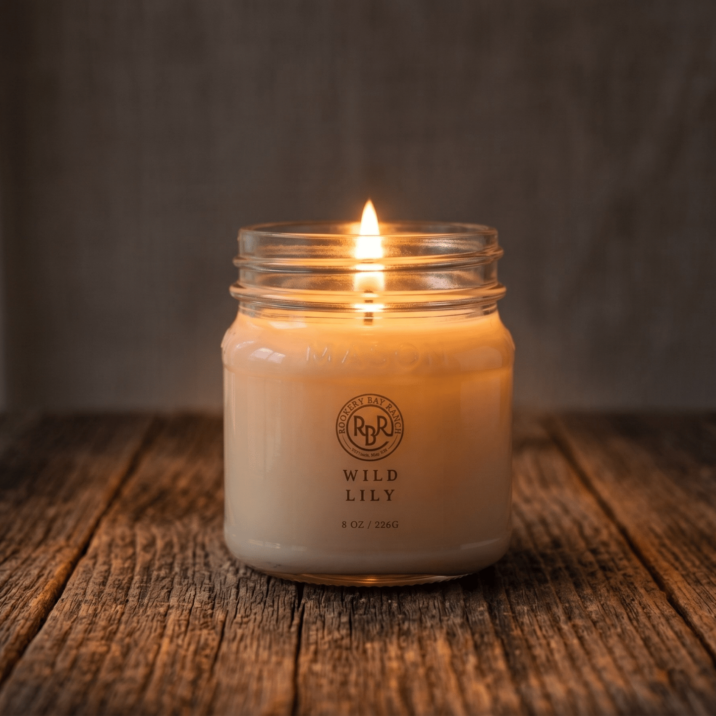 Wild Lily Soy Candle | 8oz - Rookery Bay Ranch