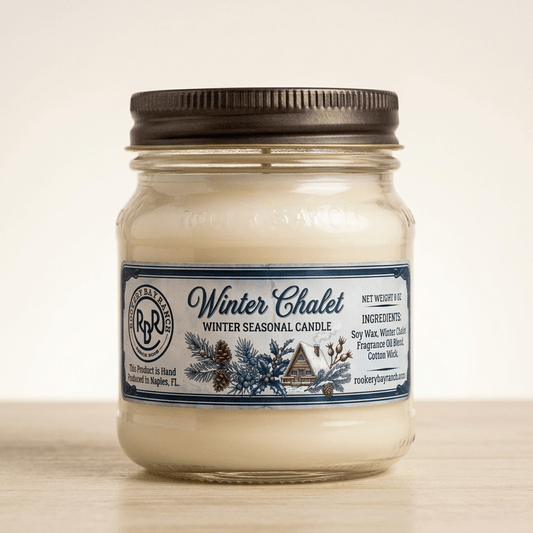 Winter Chalet Soy Candle | 8oz - Rookery Bay Ranch